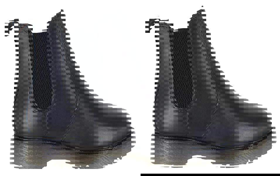 Frank James Nasbey Mens Classic Pull On Dealer Chelsea Leather Ankle Boots