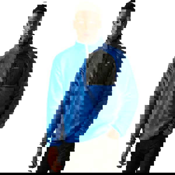 Regatta Mens Frankie Borg Fleece Jacket - Snorkel Blue - 