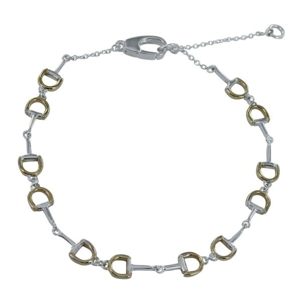 Sterling Silver Snaffle Bracelet - Reeves & Reeves