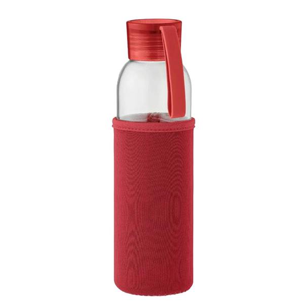 MidOcean Ebor Recycled Glass 500ml Bottle - Red - 