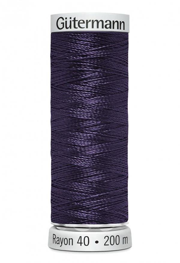 Gutermann No 40 Sulky Rayon Embroidery Thread 200m Rayon Thread Suitable For Embroidery