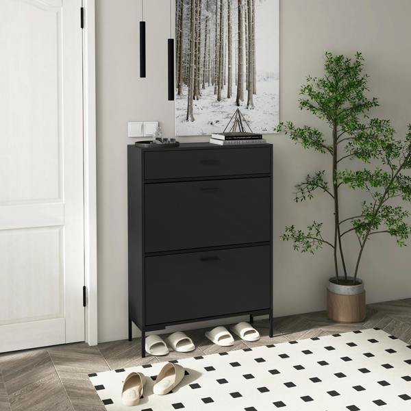 Flip-down Shoe Cabinet