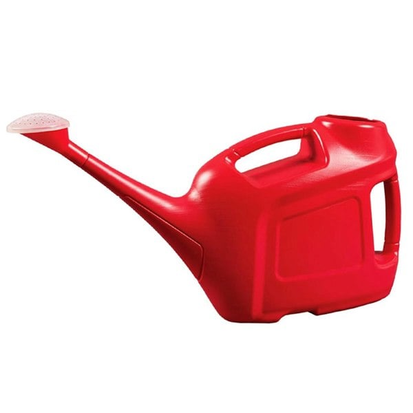 6 Litre Slimline Garden Watering Can With Sprinkler Head & Handle