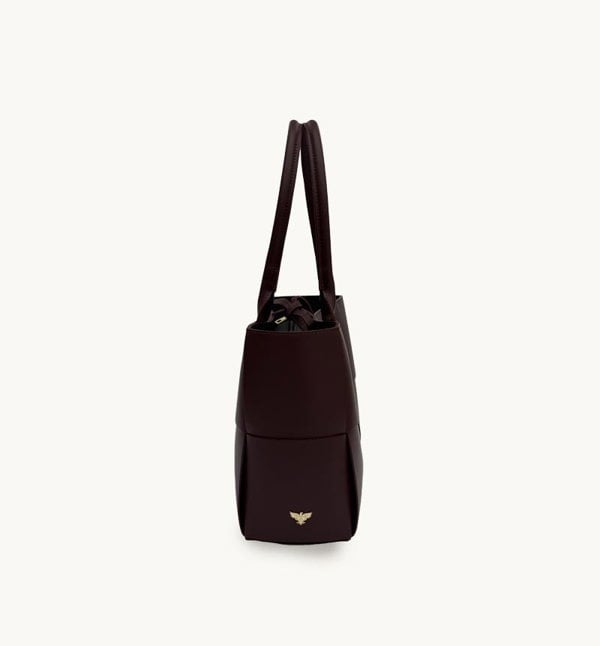 Apatchy London The Tori Leather Tote Bag - Port