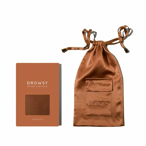 Drowsy Sleep Co Pumpkin Spice Silk Carry Pouch