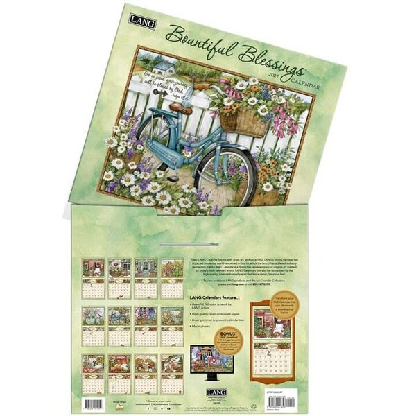Susan Winget, Bountiful Blessings Deluxe Calendar 2027, Deluxe Calendars, Month To View, Lifestyle, Gift