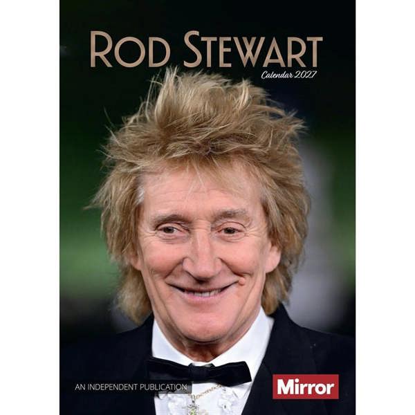 Rod Stewart A3 Calendar 2027, Wall Calendars, Month To View, Entertainment, Gift