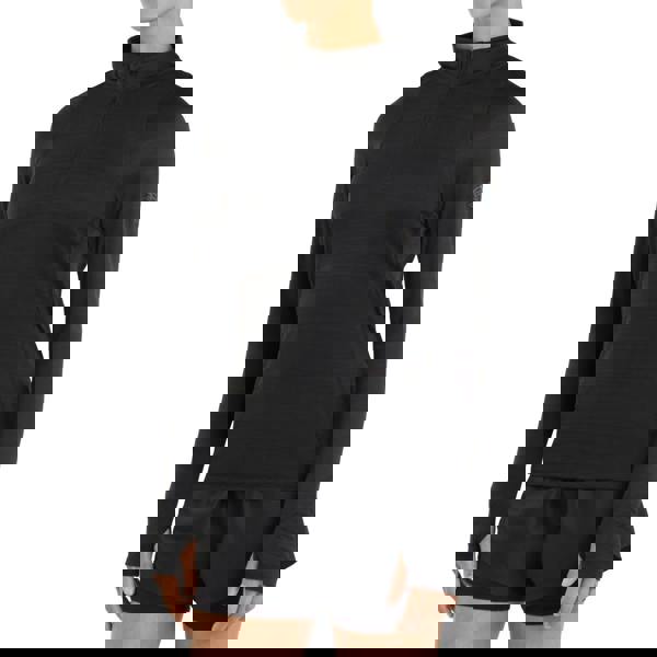 Umbro Womens Pro Training Half Zip Top - Black Marl