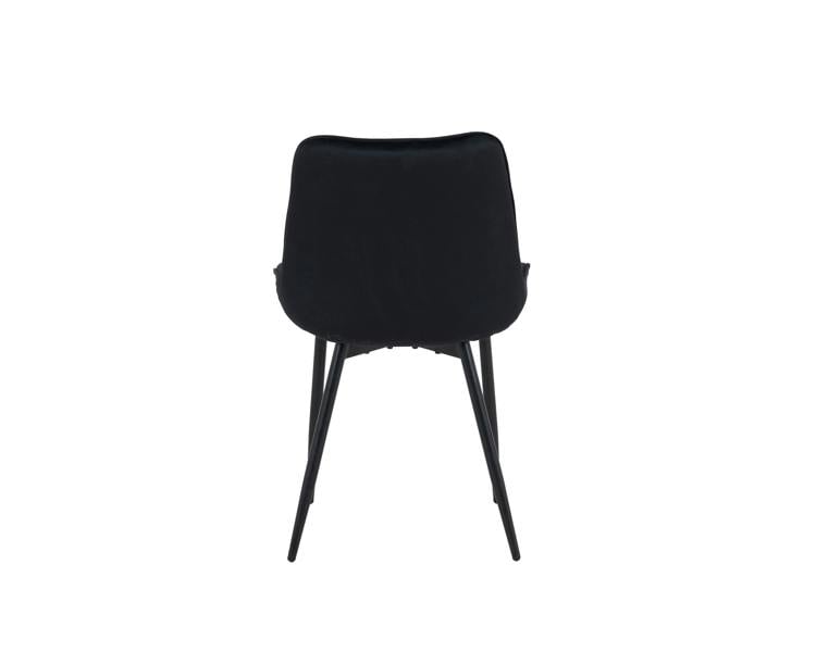 Outdoor Living Seattle Dining Table with 4 Erica Velvet Chairs