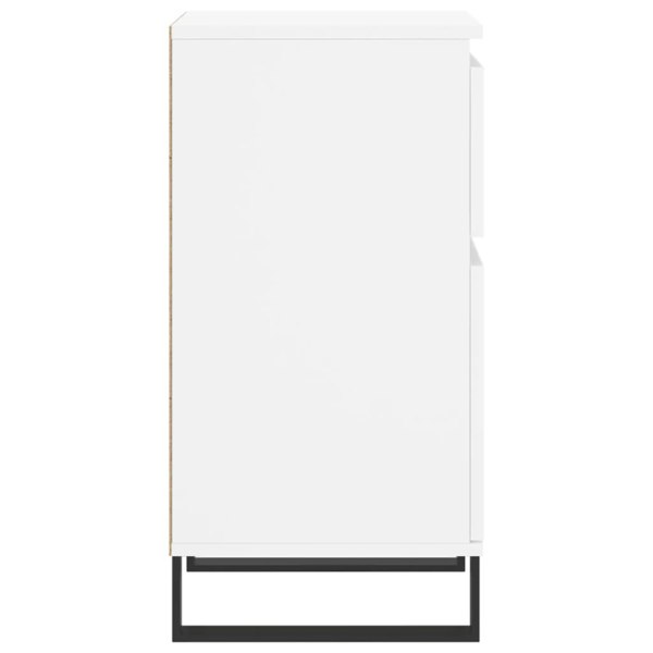 Berkfield Sideboards 2 pcs White 40x35x70 cm Engineered Wood