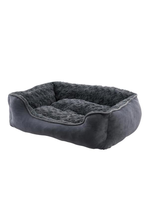 Living and Home Dark Grey Pet Sleeping Bed，Anti-Sslip and Washable