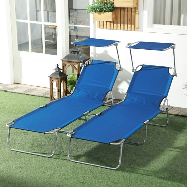 Sun Lounger Set