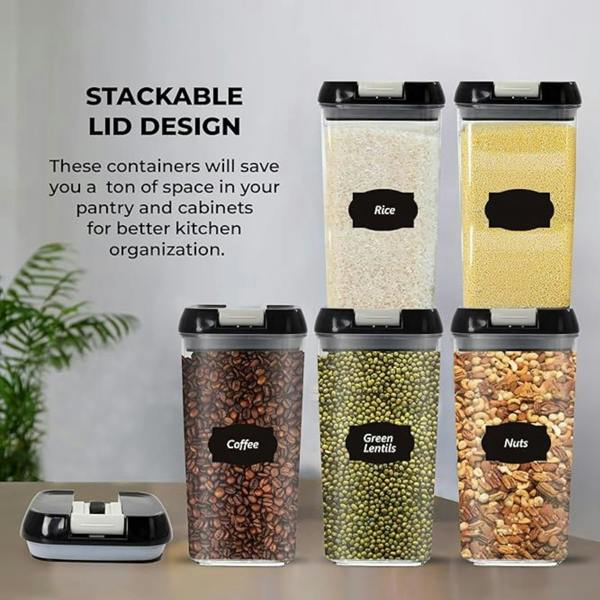 Top 3 3 Piece 1.2L Food Storage Lock N Fresh Stackable Containers
