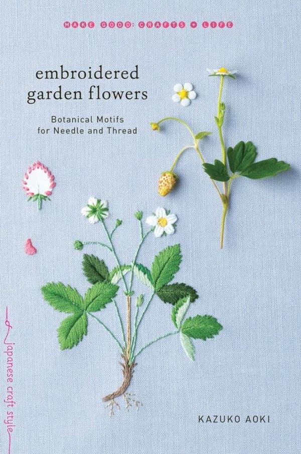 Embroidered Garden Flowers