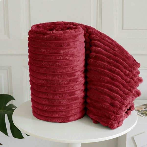 Velosso Chunky Cord Super Soft Plush Heavy Blanket - 200cm x 240cm