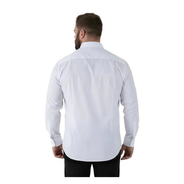 Duke Mens Oliver D555 Stretch Shirt - White