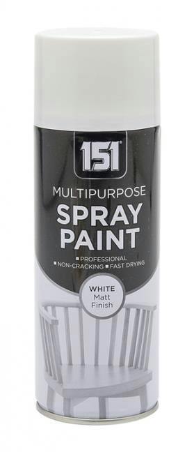 151 White Matt Spray Paint 400ml