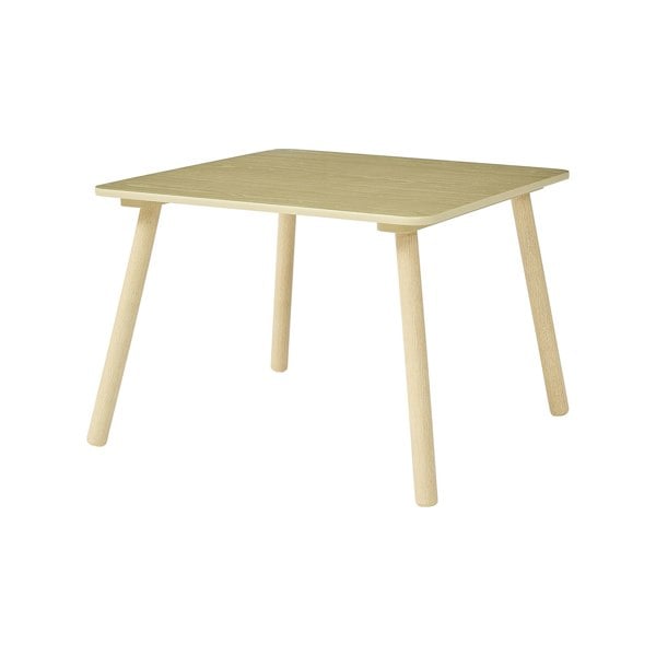 Liberty House Toys Kids Natural Wood Table and Two Chairs Set