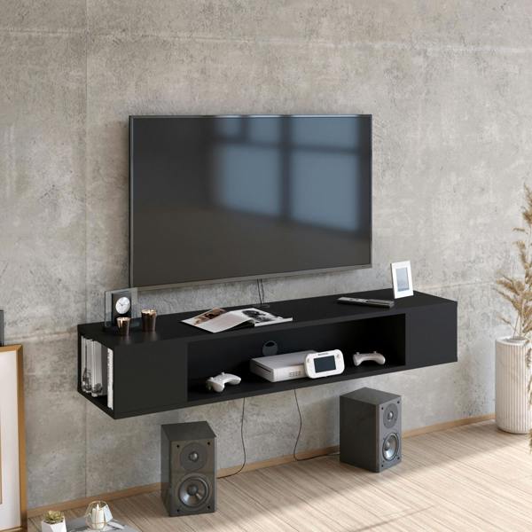 Decorotika Peti Modern Tv Stand TV Cabinet for TV's up to 61"