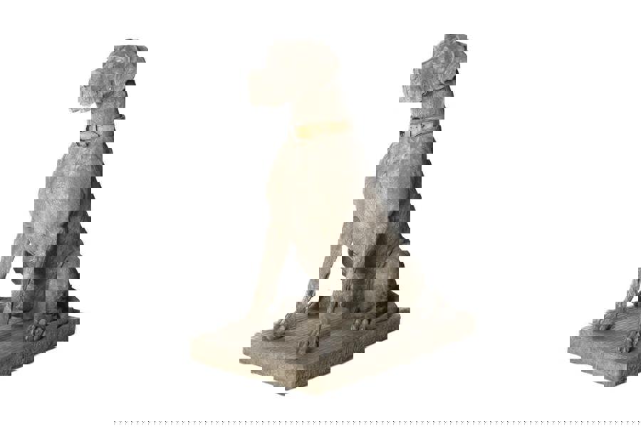 Giant Life-size Hunting Dog Great Dane Statue - classic finish