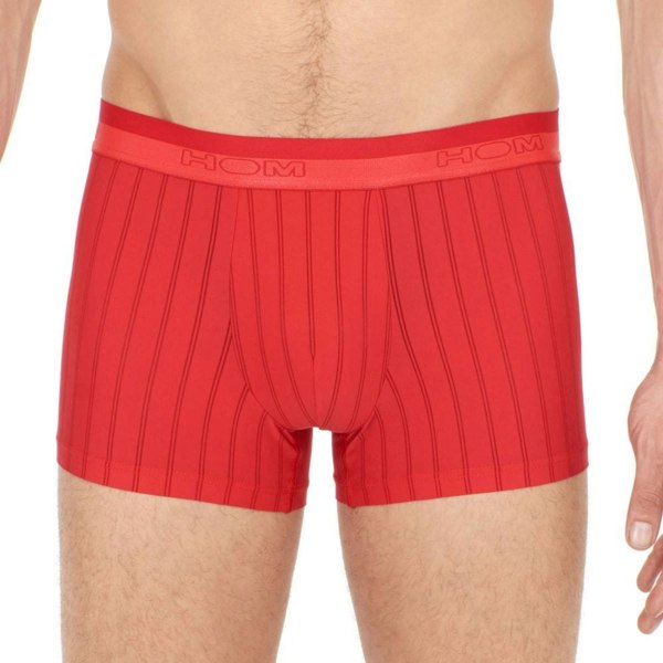 Hom Chic Temptation Microfiber Boxer Brief, Red