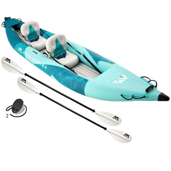 Aqua Marina Betta 412 Inflatable Leisure Kayak Package 1/2 Person - New 2026