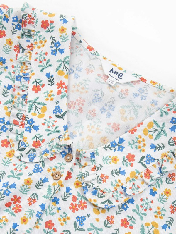 Kite Organic Crendell Dolly Collar Twill Blouse