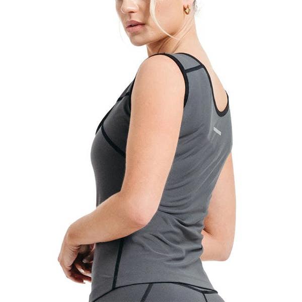RDX Sports SWEAT VEST WOMEN'S W1 GREY