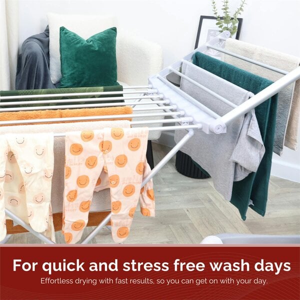 Rediffusion Winged Heated Clothes Airer