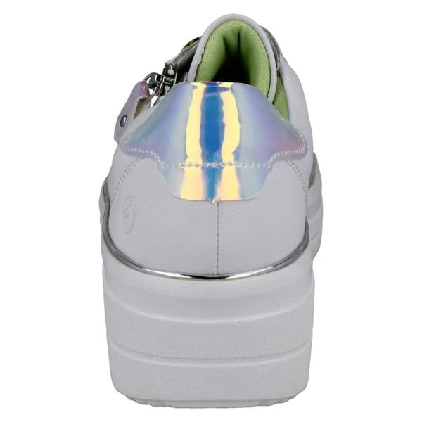 Remonte Ladies Remonte Scarf Lace Platform Trainers D1C06