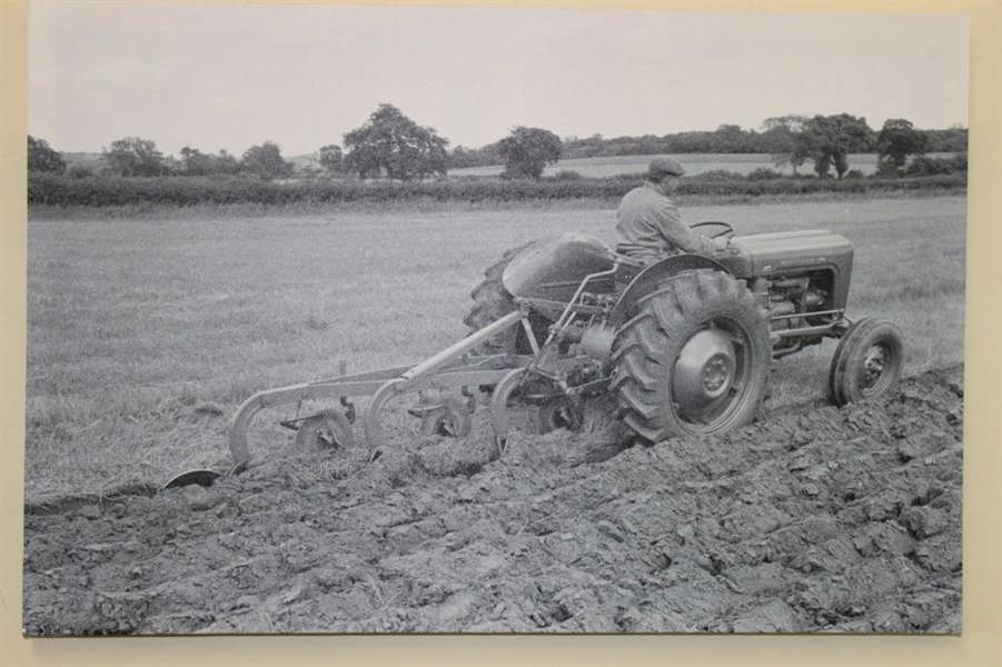 Massey Ferguson  Tractor Ploughing 