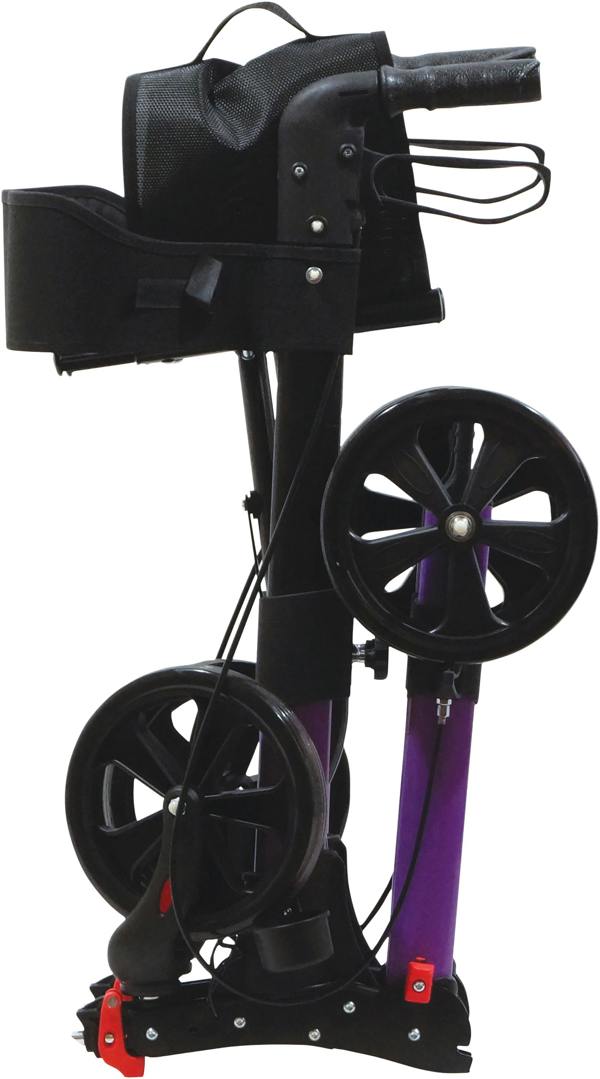 Aidapt Fold Flat Rollator Purple