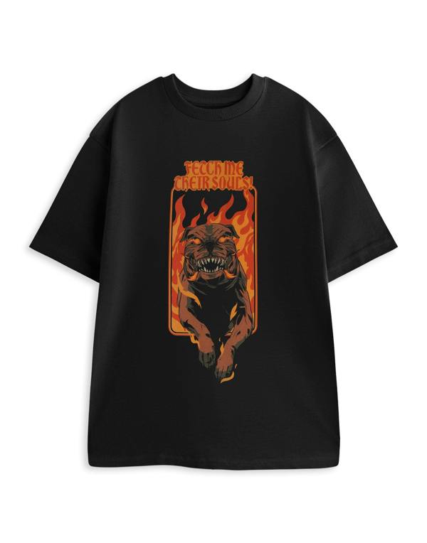 Call of Duty Mens Black Fetch Me Their Souls Short Sleeved T-Shirt