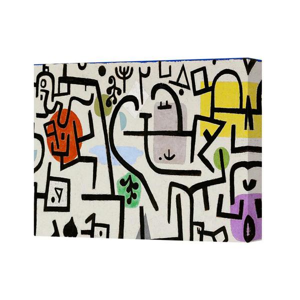 Benjamin Tate Design Abstract Graffiti Canvas Art Print For Modern Wall Decor 4495