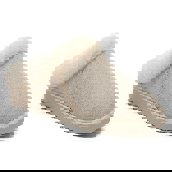 VIVA Polar Womens Faux Suede Clog Style House Slippers – Shearling-Lined