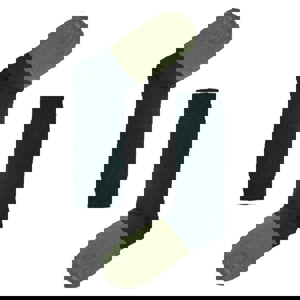 Jemsox Two Block Colour Organic Cotton Mens Socks | Soft Comfort Welt