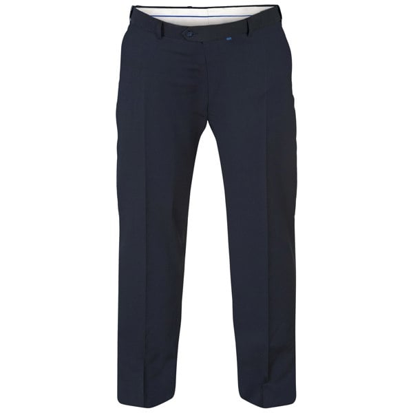 Duke Mens D555 Supreme Stretch Kingsize Trousers - Navy