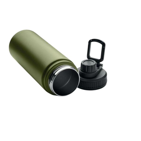 MidOcean Mili Double-Walled 500ml Bottle - Dark Green - 