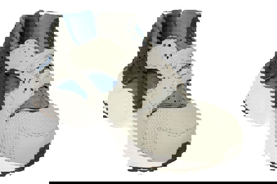 Nike Huarache Run GS Trainers Fb8030  001 - Light Smoke Dark Marina Blue 001 - Photo 3