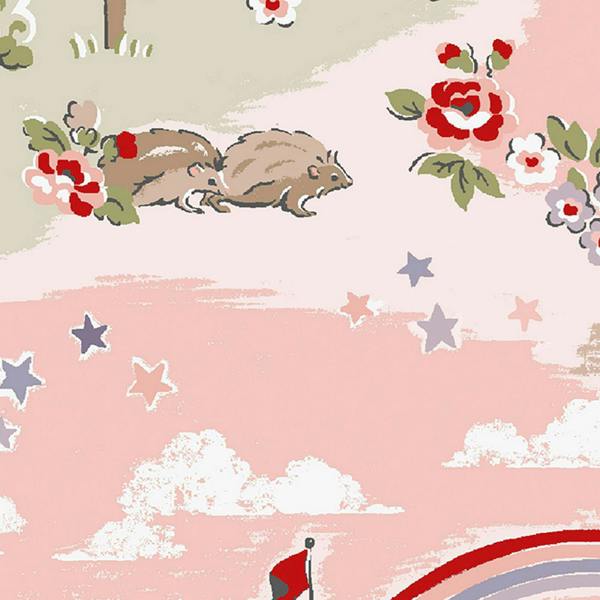 Cath Kidston Unicorn Pink Wallpaper