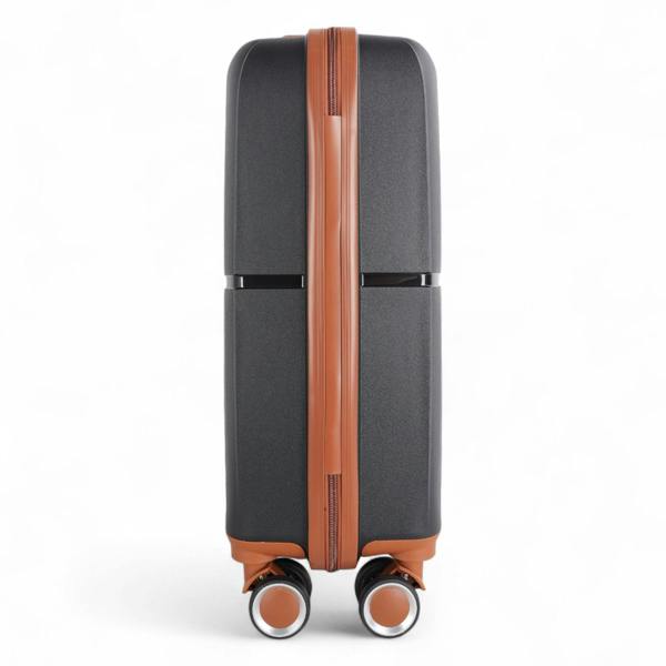 Infinity Luggage Hard Shell Cabin 37 x 22 x 56 cm PP Luggage Suitcase Suitable for Easyjet, Ryanair