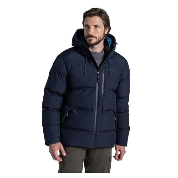 Craghoppers Mens Mardale Waterproof Hooded Jacket - Dark Navy - 