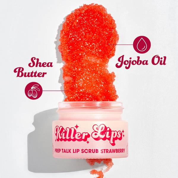 Killer Lips Prep Talk Lip Scrub - Strawberry