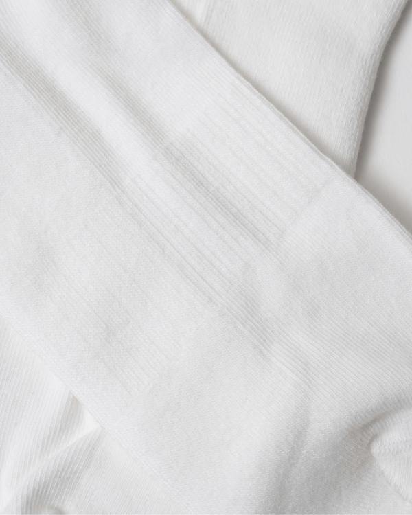 HUGO Iconic 3-Pack Quarter Length Combed Cotton Socks NOS - White 100 - CHO - Designer Mens Socks
