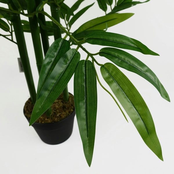 Leaf 90cm Leaf Design UK Realistic Artificial Bamboo Plants / Trees Green