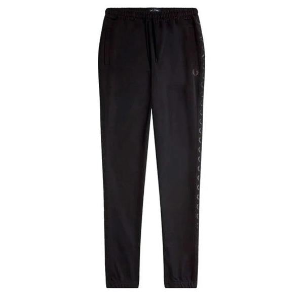 Fred Perry Contrast Tape Black Track Pant M