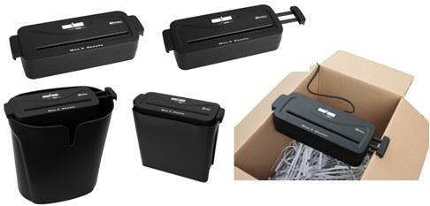 Sohler A4 Paper Electric Shredder Strip Cut Shredding Card Document Bin SL-512SC