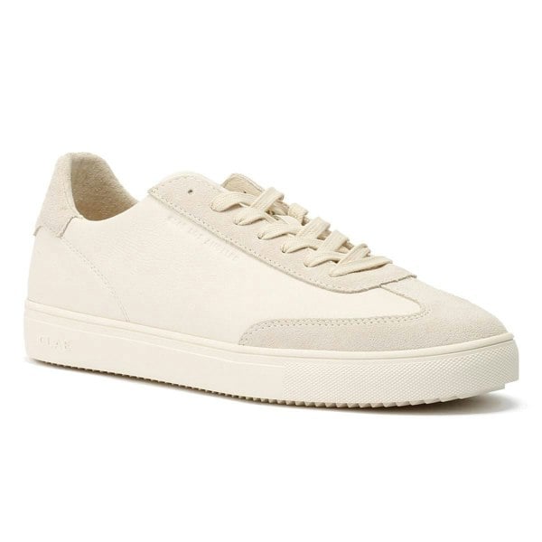 Clae CL24CDN01-OOL Men's Deane Triple Off White Leather