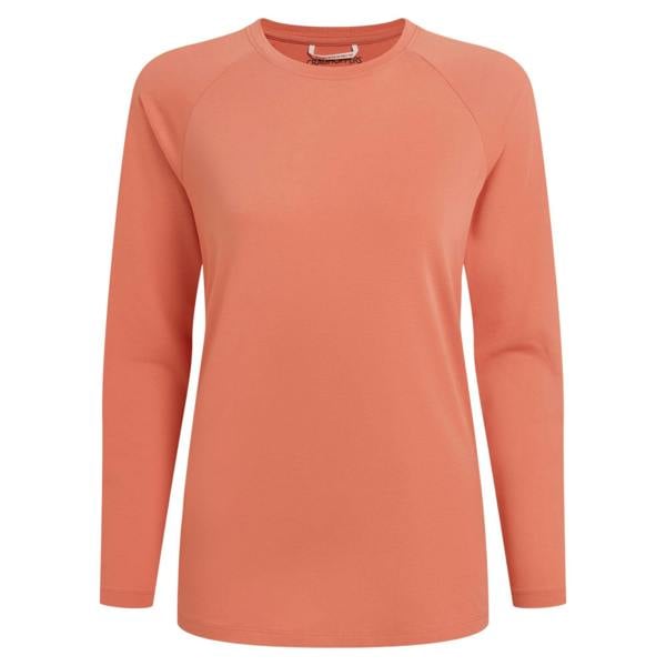 Craghoppers Womens/Ladies Nour Nosilife Long-Sleeved T-Shirt - Spiced Apricot - 
