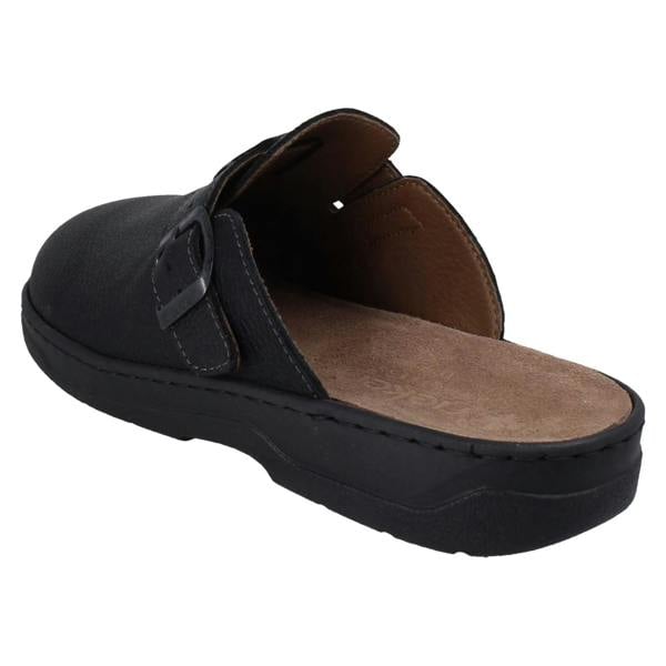 Rieker Mens Rieker Extra Wide Leather Mules Sandals 20394